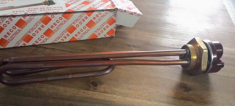 Bộ hỗ trợ điện (điện trở) dùng trong máy nước nóng năng lượng mặt trời